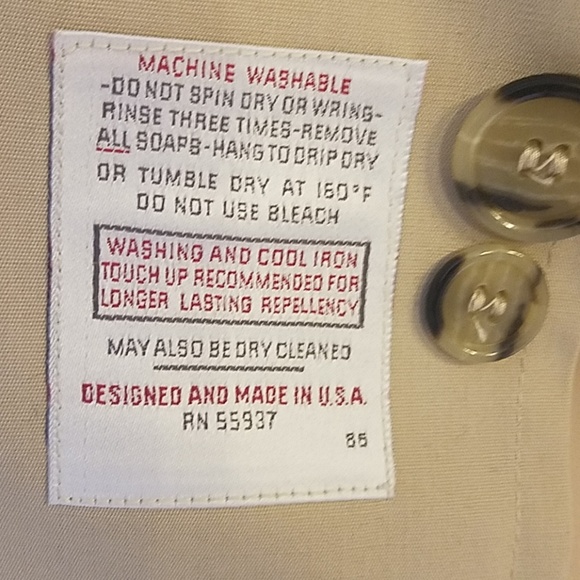 Men's Botany Weathertopper Trench 42R - Picture 6 of 6